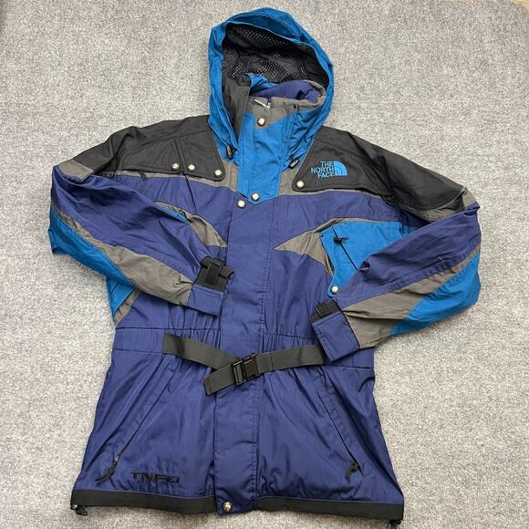 Vintage 80’s The North Face Extreme Parka Jacket Large TNFX Blue Black - Picture 1 of 9